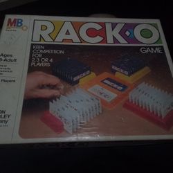 Vintage Milton Bradley Board Game Rack - O