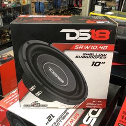 Ds18 Slim Subwoofer On Sale For 75 Bucks 