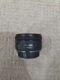 NEW Canon EF 50mm F1.8 STM camera lens!