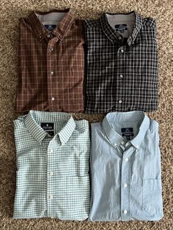 Men’s Dress Shirts (Long Sleeve, XL)