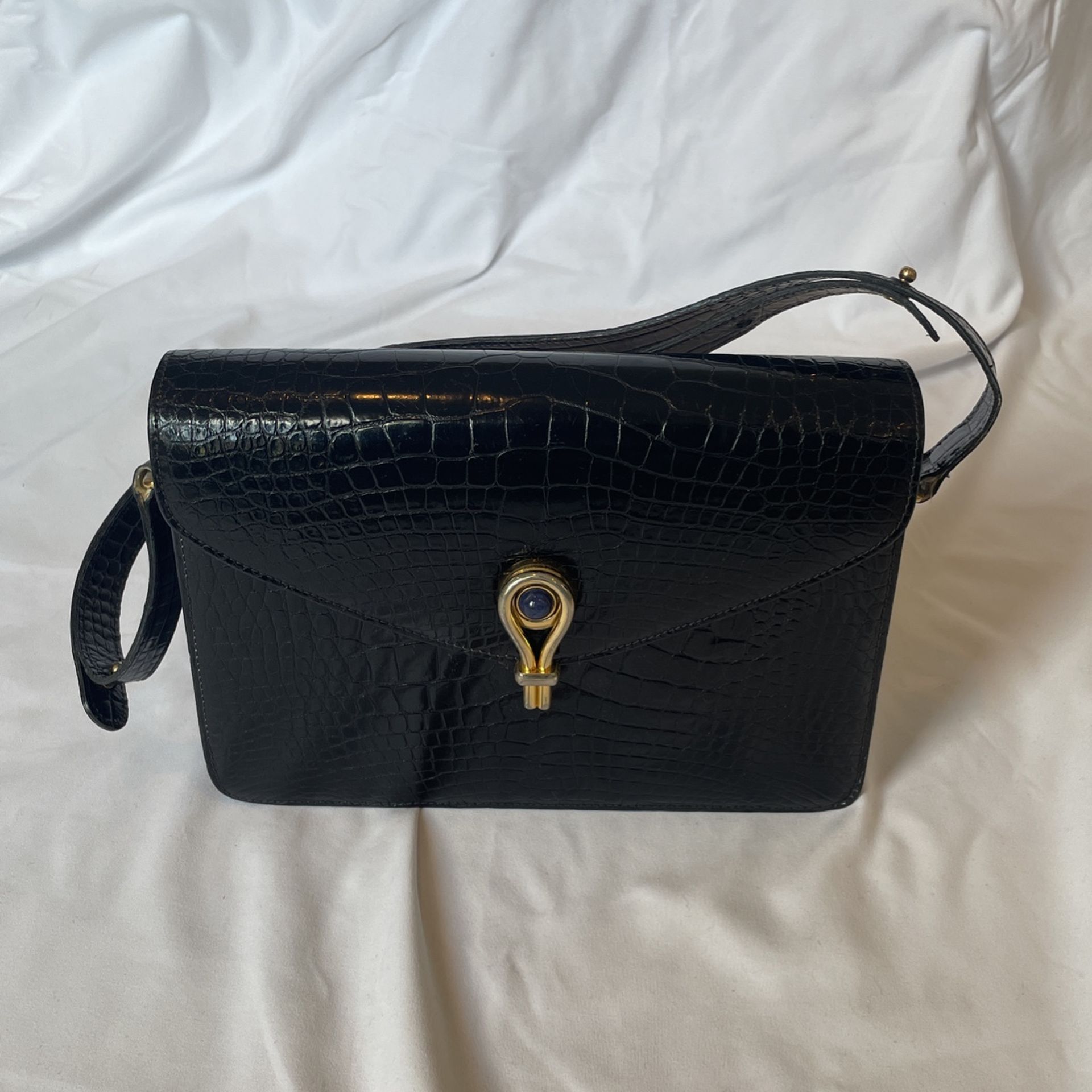 Gucci Black Crocodile Collection 100% Authentic