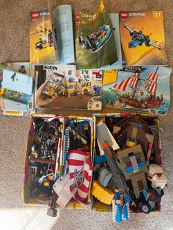 LEGO Lot Pirates: The Brick Bounty (Set 70413) And Hidden Side Paranormal Intercept Bus 3000 704 And etc