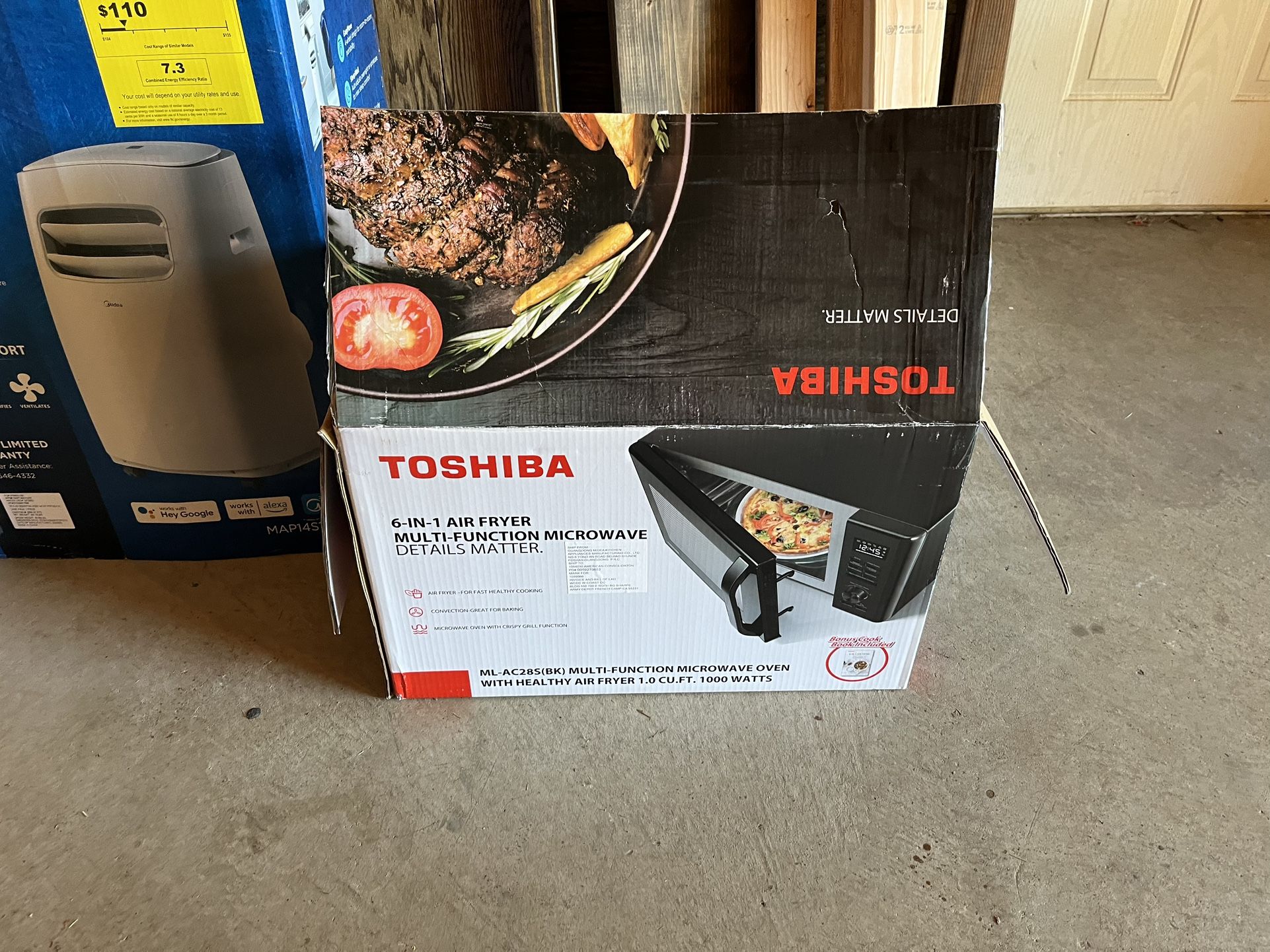 Toshiba Microwave/ Air Fryer