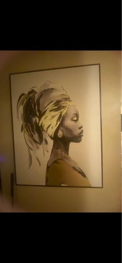 Big African Queen wall decor