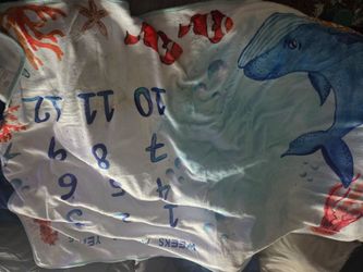 Under the sea/shark nursery items