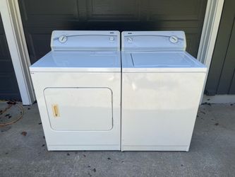 Kenmore Washer and Dryer