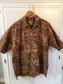Cooke Street Honolulu Mens XL Short Sleeve Button Up Floral Hawaiian Shirt. #N