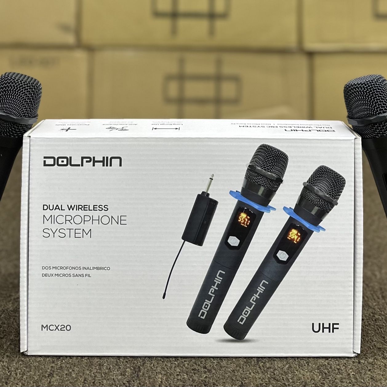Dual UHF Wireless Microphone System