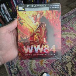 WW84 - Wonder Woman 84 (4k Uhd Bluray Steelbook) Unopened