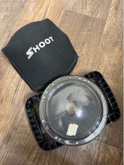 SHOOT Dome Port for GoPro Hero 13/12/11/10/9 Black- above & underwater photo