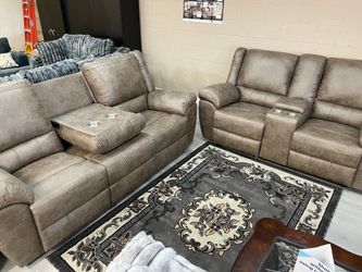 SOFÁ LOVESEAT RECLINER SET
