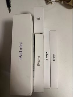 Apple empty boxes