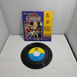 Kid Stuff Story Of Atari Missle Command Vintage Audio Book Set 1982 (HC)