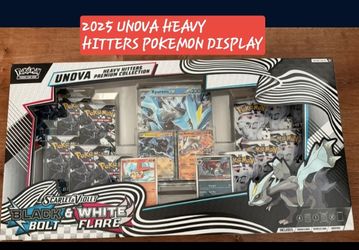 POKEMON NEW HEAVY HITTERS HUGE DIPLAY BOX .12 PACKS  POKEMON  SLZ