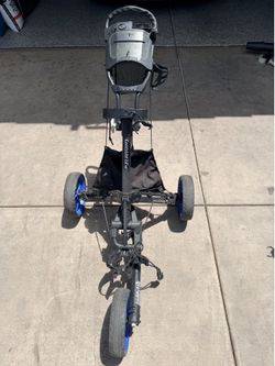 CaddyTek Golf Bag Push Cart