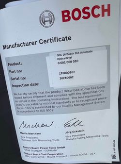 Bosch GOL 26 Automatic Optical Level