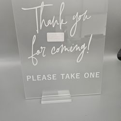 Gift Table Sign 