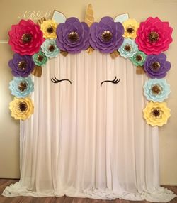 Paper flowers