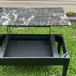 Coffee table with storage