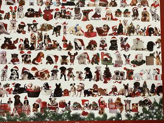 1000 Piece Puzzle With Holiday Dogs