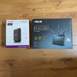 Router + Cable Modem