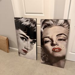 Marilyn and Audrey Pictures