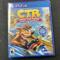 CTR Crash Team Racing: Nitro Fueled - Sony PlayStation 4 New Factory Sealed