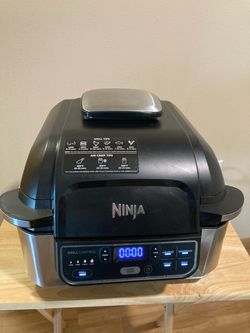 Ninja Foodi 5-in-1 Indoor Grill & Air Fryer (AG301) + Grill Rack/Plate