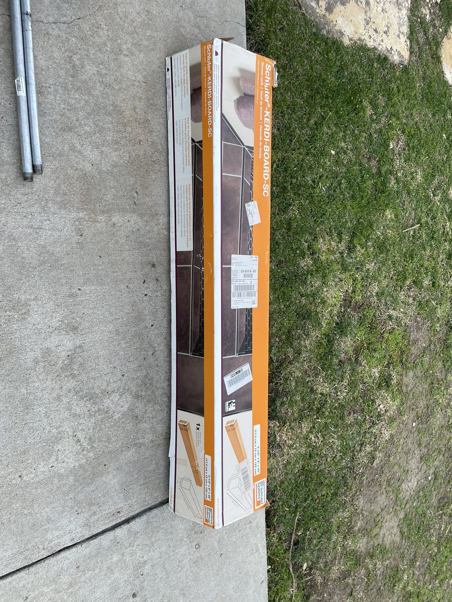 Schluter Kerdi-Board-SC (Shower Curb)