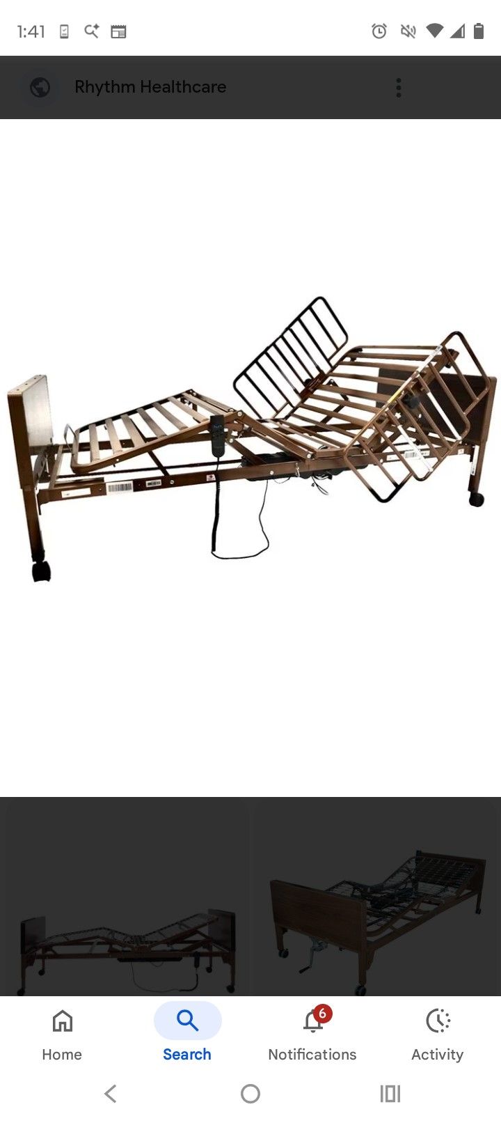  Hospital Bed Frame With Half Rails