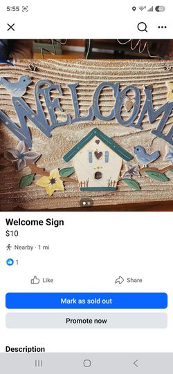 Welcome Sign