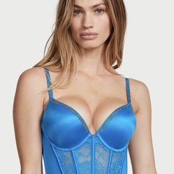 Victoria secret VERY SEXY Bombshell Add-2-Cups Shine Strap Push-Up Corset Top