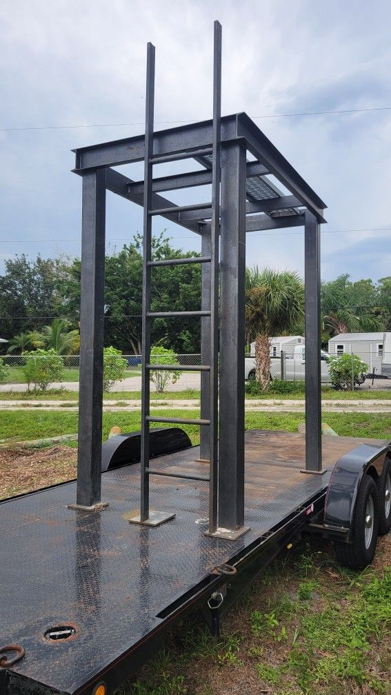 Elevated Steel Platform