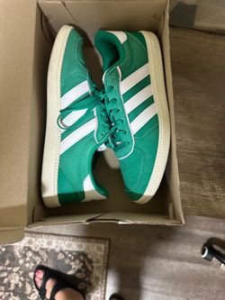 Green adidas
