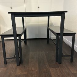 Dark Brown Dining Table