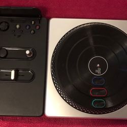 XBOX 360 DJ HERO Turntable Game Controller LIKE NEW!