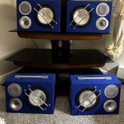Set Car System Speakers