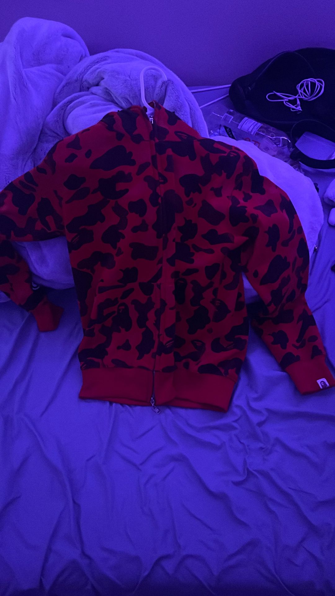 Red Bape Hoodie Small