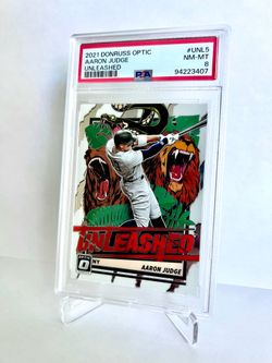 2021 Panini Donruss Optic Aaron Judge Unleashed #UNL5 NY Yankees Insert Card