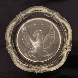 Beautiful Glass Eagle Ash Tray