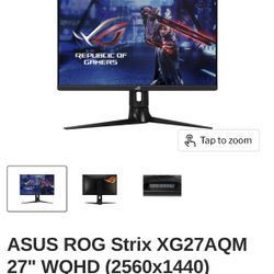 Asus Rog Gaming Monitor