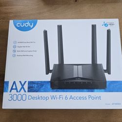 Cudy AP3000D Wifi Access Point and Wifi Extender -  Not a Router (Read)