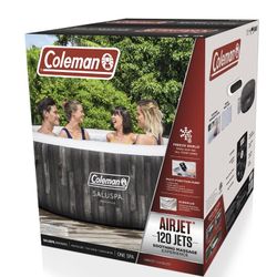 Coleman Bahamas AirJet Inflatable Hot Tub 2-4 person Brand New 