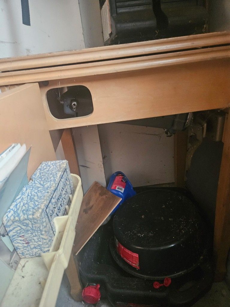 Antique Sewing Machine/table