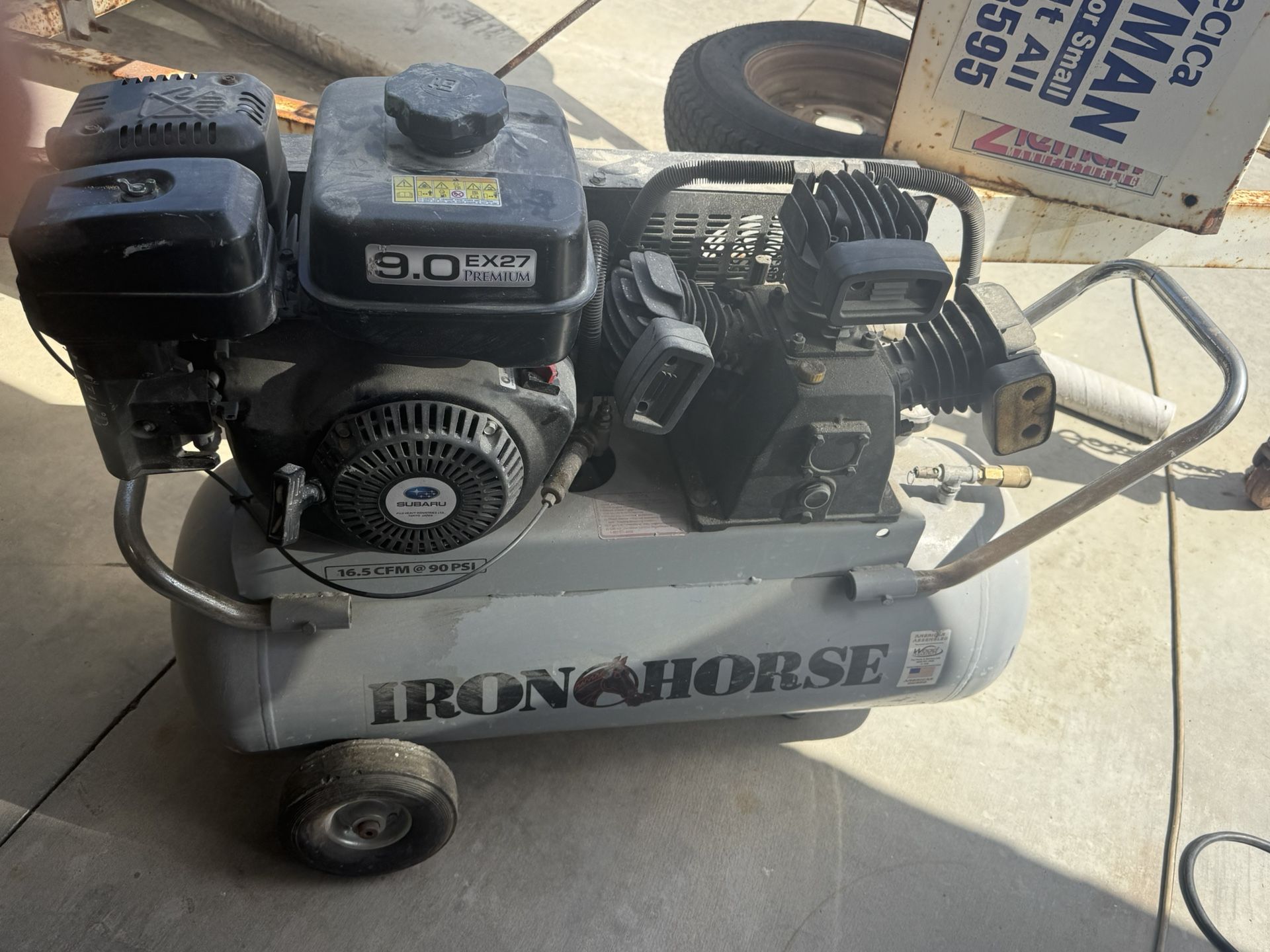 Gas Air Compressor