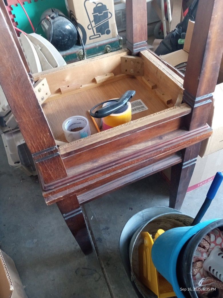 Two End Tables, Hamster Cage