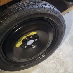 Volvo Spare Wheel Tire   Xc90 V90 C40 Xc70 Xc40 S80T125/80 R18 100m OEM C40