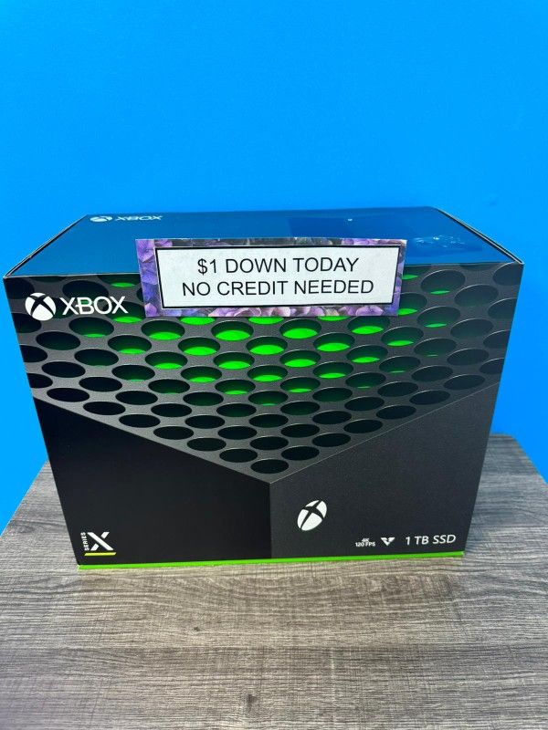 ๐Pay Later, Game Today! - Microsoft Xbox Series X โ Gaming Console โ Take It Home for $5 Down! ๐ฎ