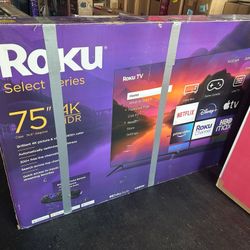 75" ROKU tvs Starting At 399