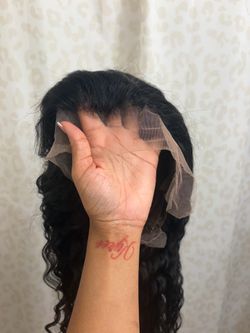 Human hair wig